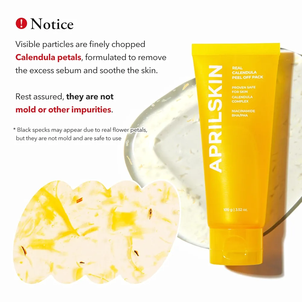 APRILSKIN - Real Calendula Peel Off Pack 100g 5