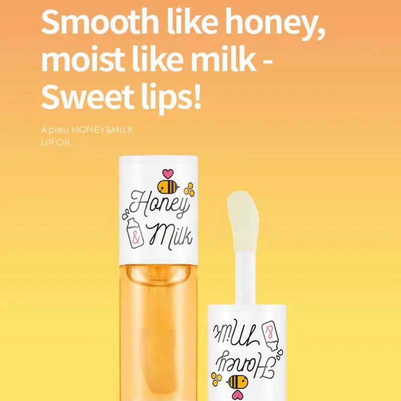A'PIEU - Honey & Milk Lip Oil 5g 3