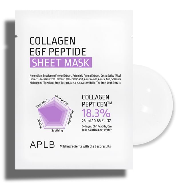 APLB - Collagen EGF Peptide Sheet Mask 25ml 