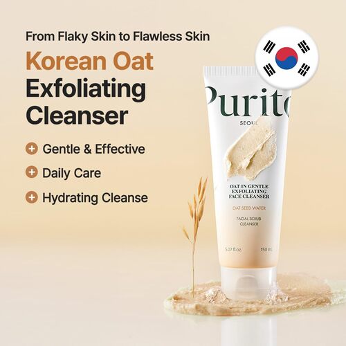Purito SEOUL - Oat In Gentle Exfoliating Face Cleanser 150ml 2