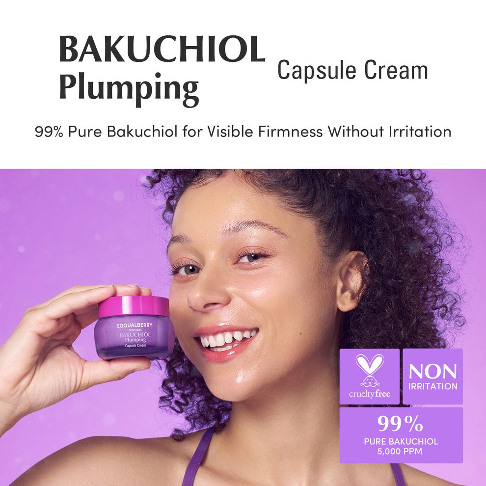 EQQUALBERRY - Bakuchiol Plumping Capsule Cream 50ml 2