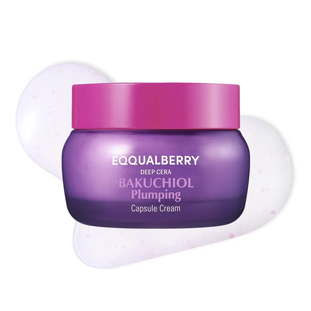 EQQUALBERRY - Bakuchiol Plumping Capsule Cream 50ml 3