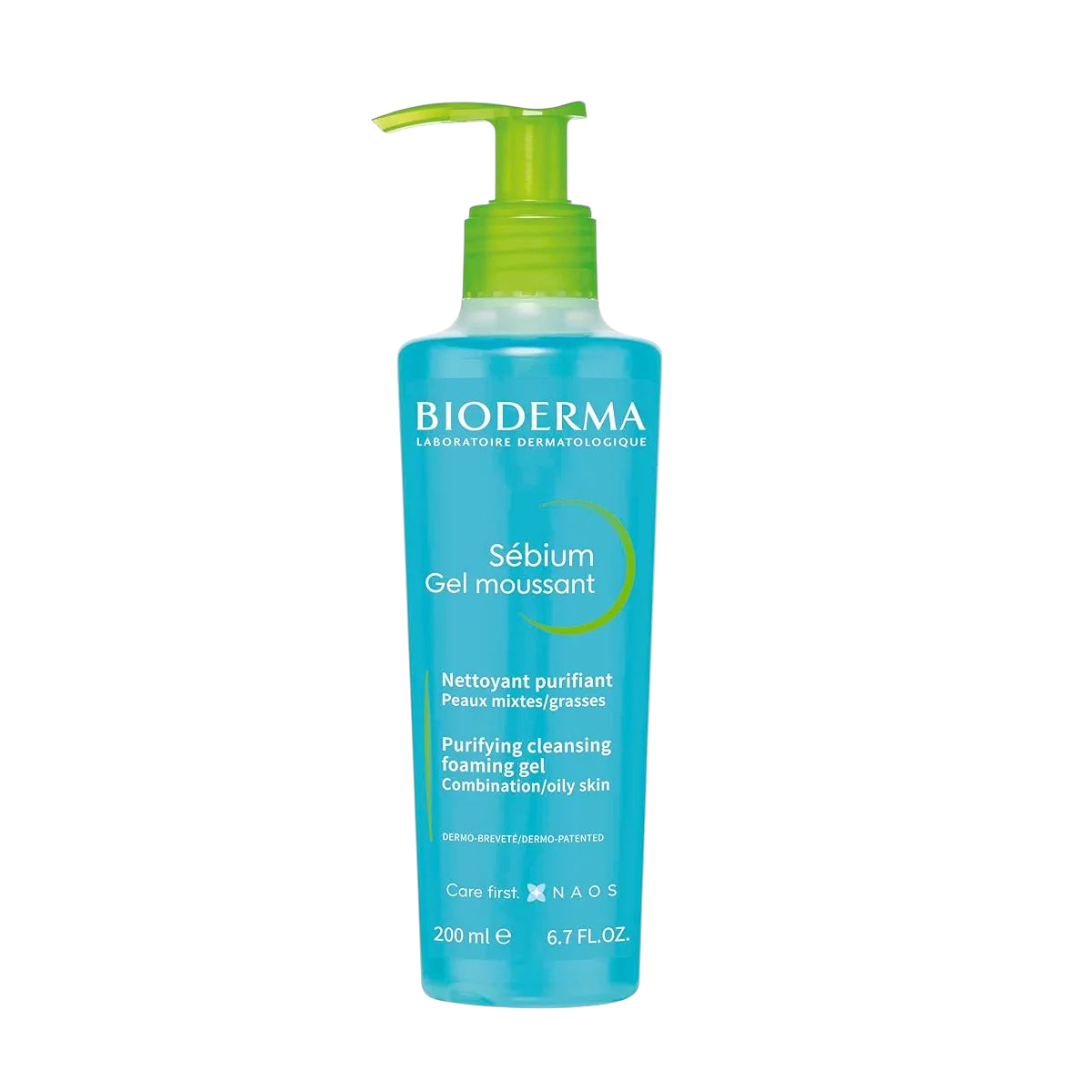 Bioderma Sebium Gel Moussant Purifying Foaming Gel 200ml