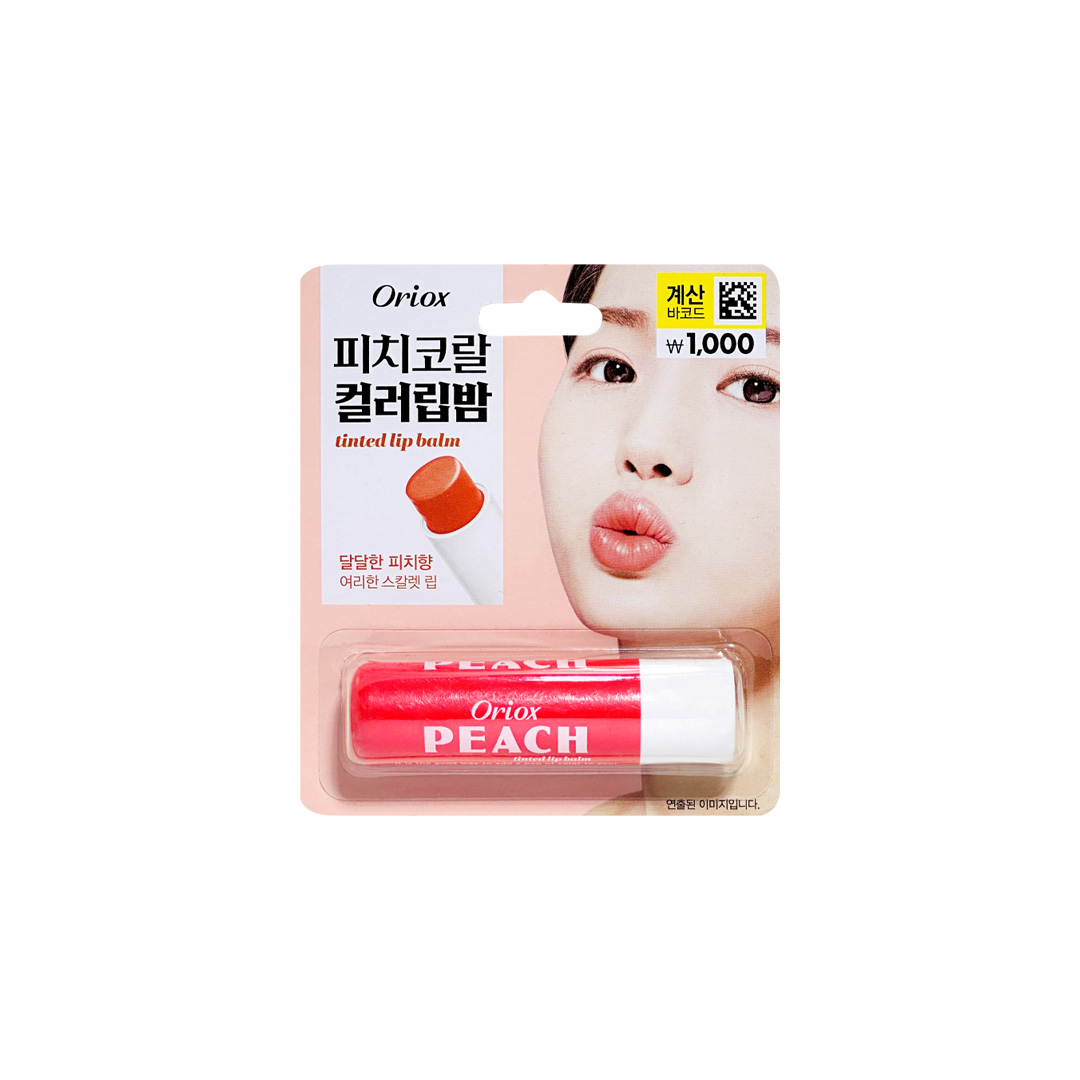 Oriox Color Lip Balm 4.8g (PEACH)