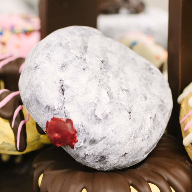Chocolate Donut Shop sculpture