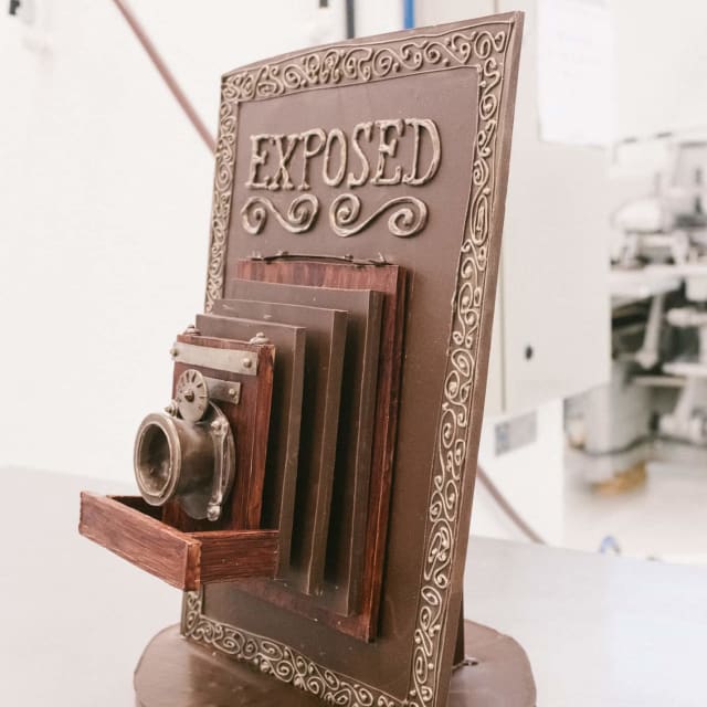 Exposed sculpture