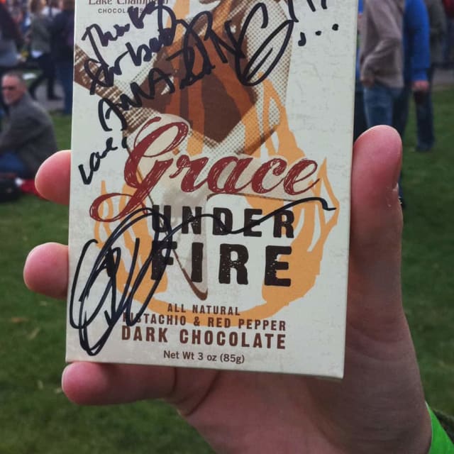 Grace Potter Under Fire sculpture