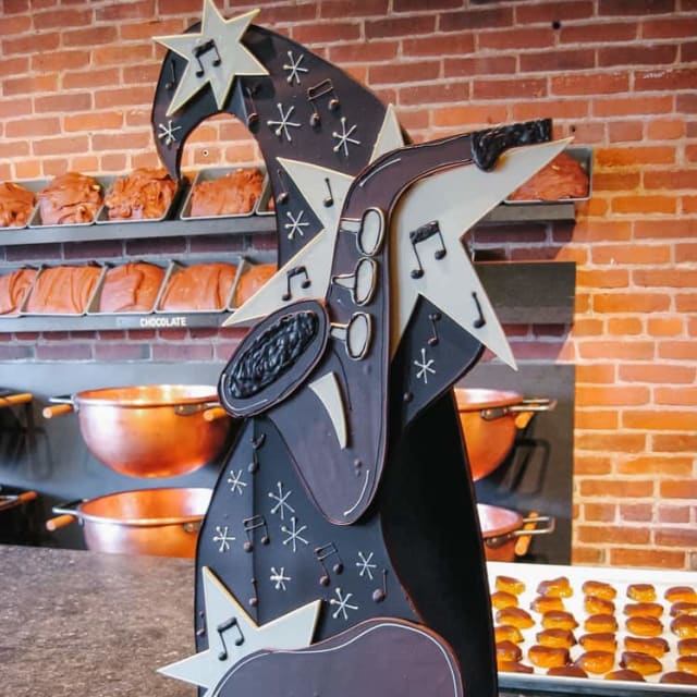 Burlington Jazz Fest sculpture