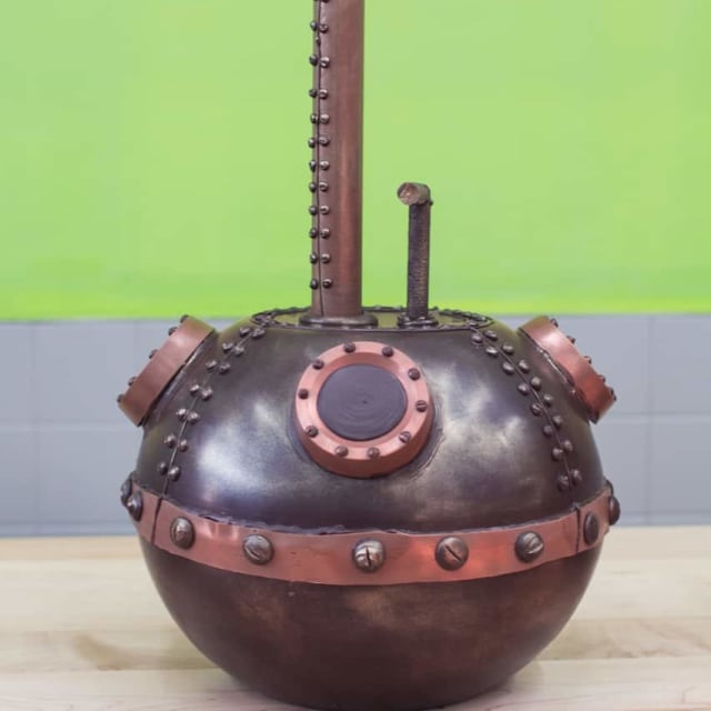Chocolate Steampunk sculpture