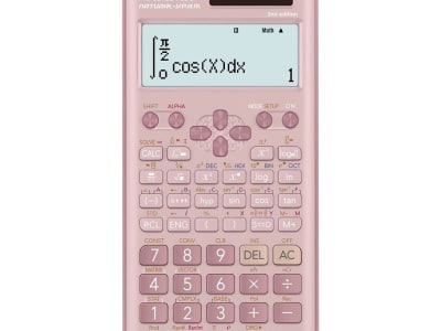 Pink Casio Calculator