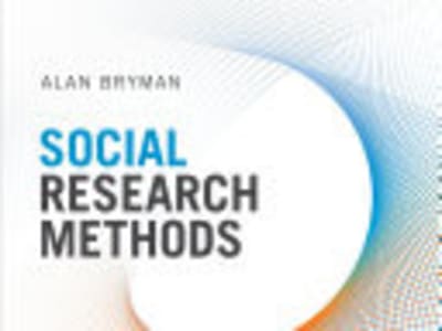 Social Research Methods by Alan Bryman (Used Copy)