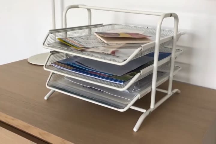 Letter Tray Desk Organizer