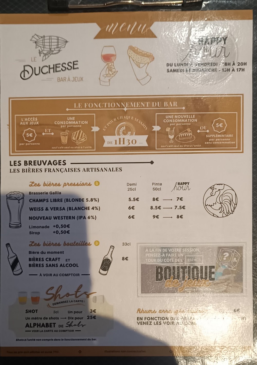 Le Duchesse - Bar à jeux, bar à Paris 11e, photo 8