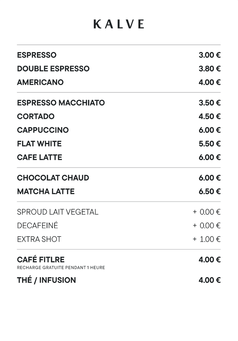 KALVE Desaix, café à Paris 15e, photo 8