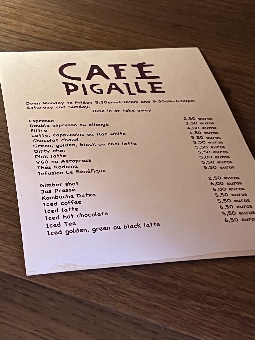 Café Pigalle, café à Paris 9e, photo 10