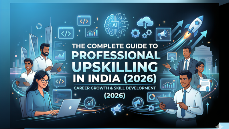 The Complete Guide to Professional Upskilling in India (2026)