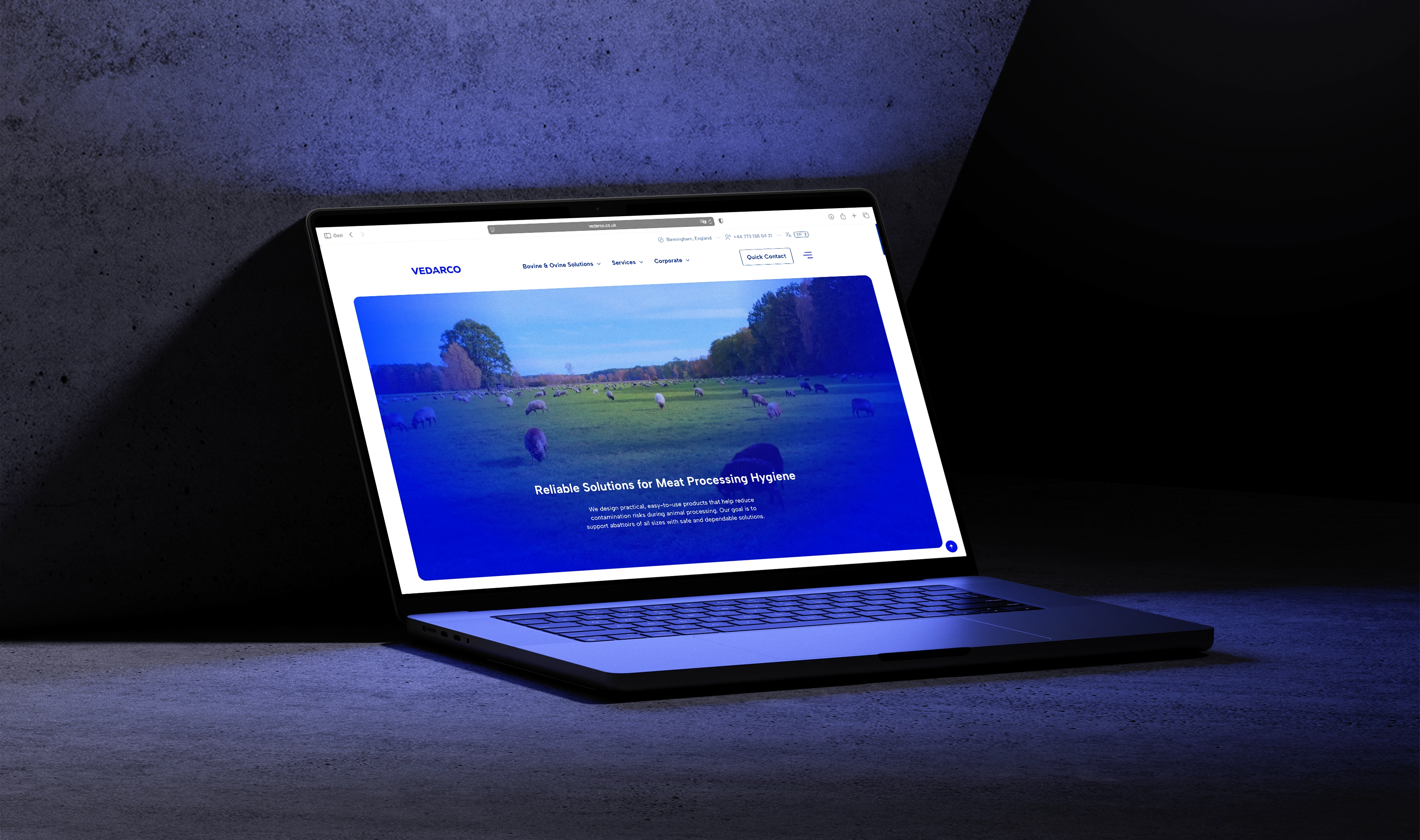 Vedarco Website