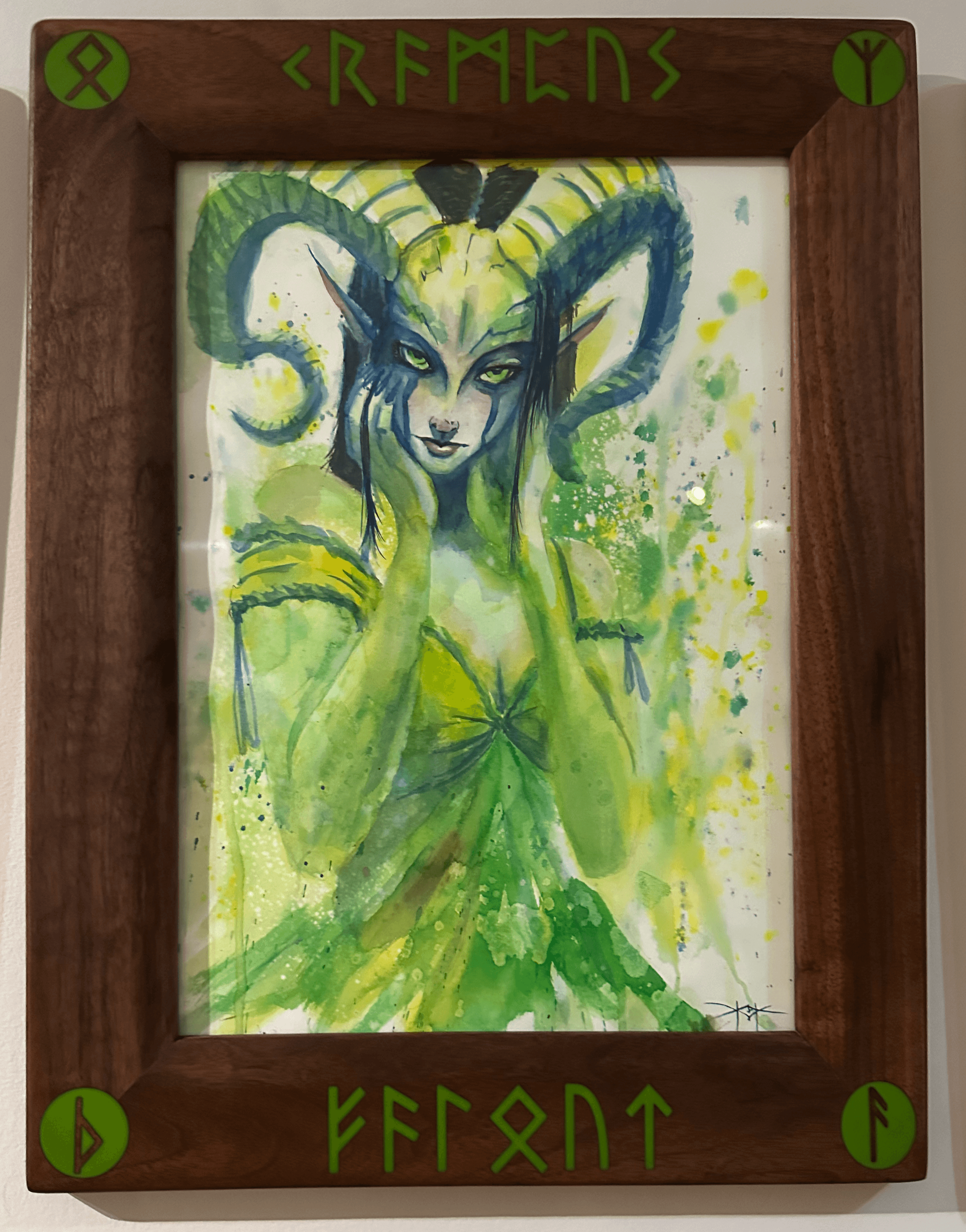 Krampus in Fallout - Original Art - Thumbnail 2