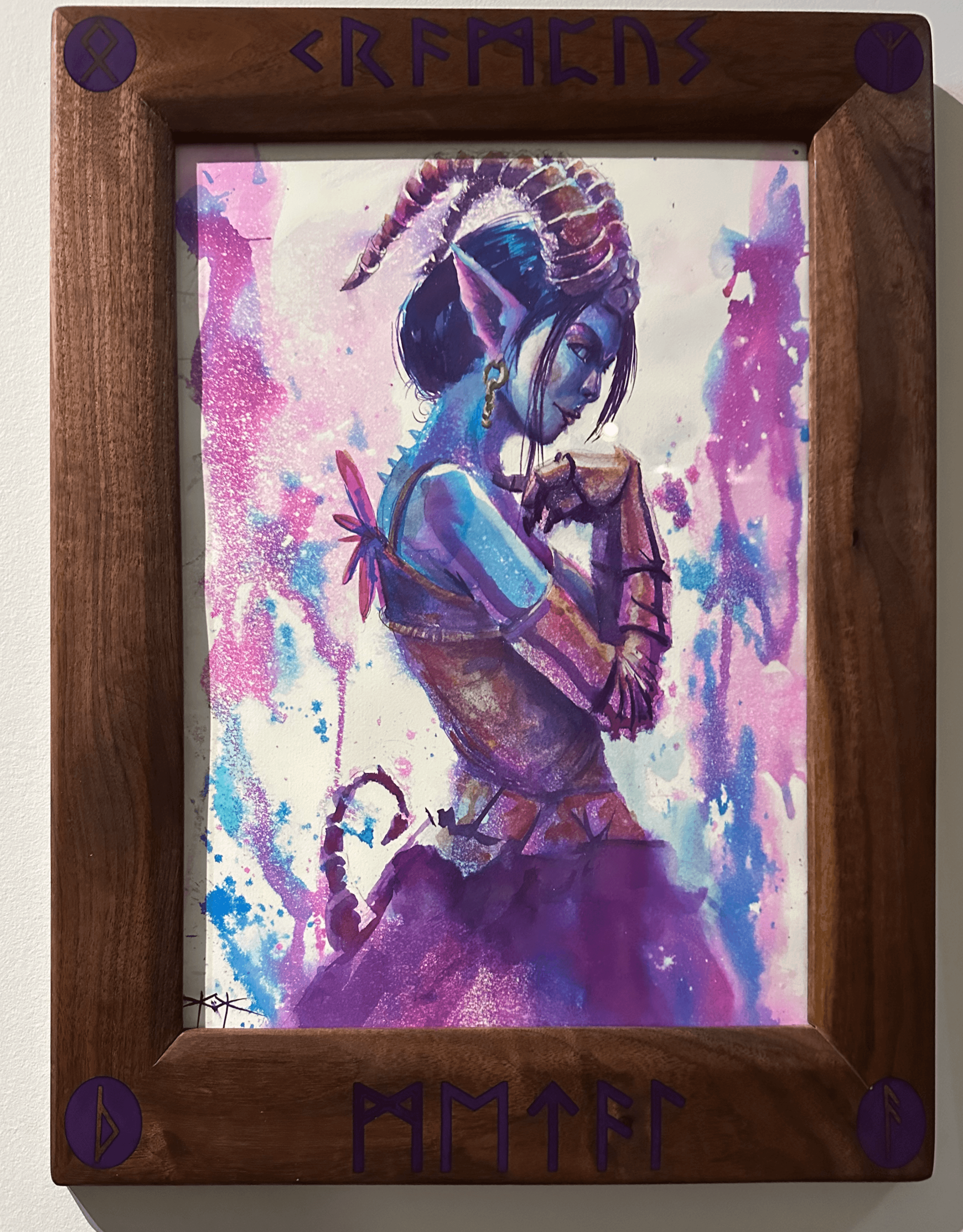 Krampus in Metal - Original Art - Thumbnail 2