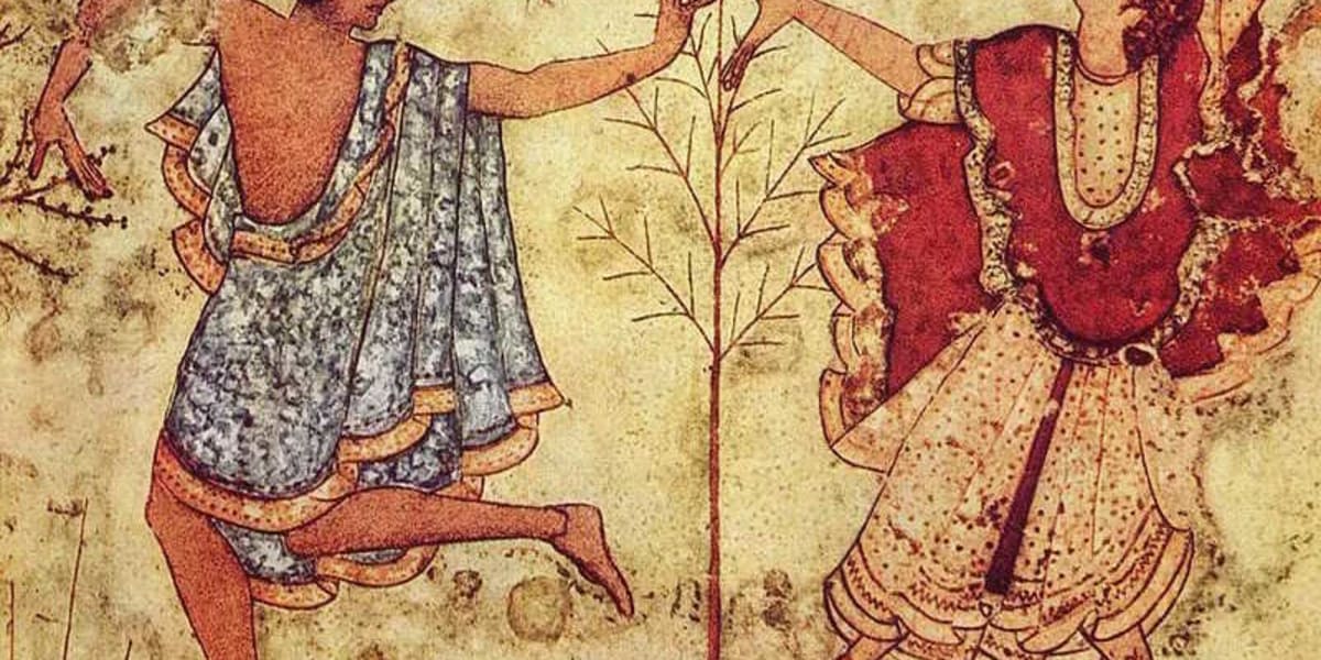 Cerveteri - pittura etrusca