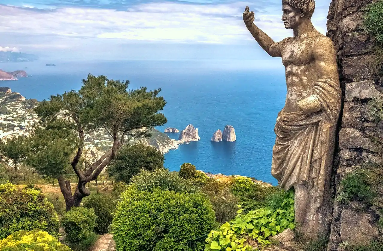 Beautiful view of capri
