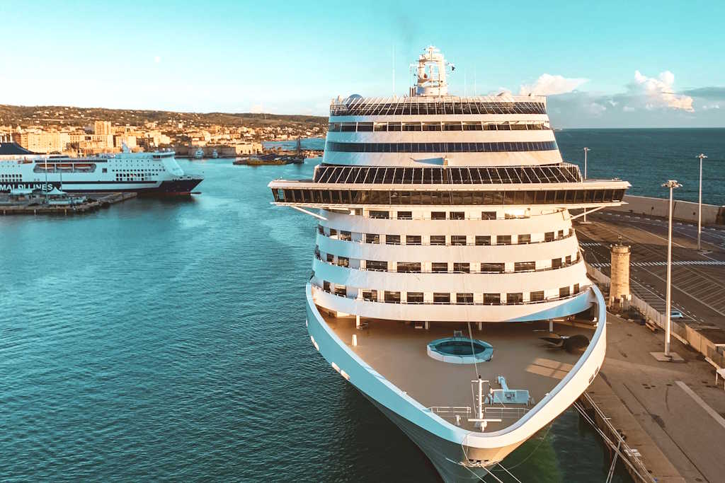 Beautiful view of Civitavecchia