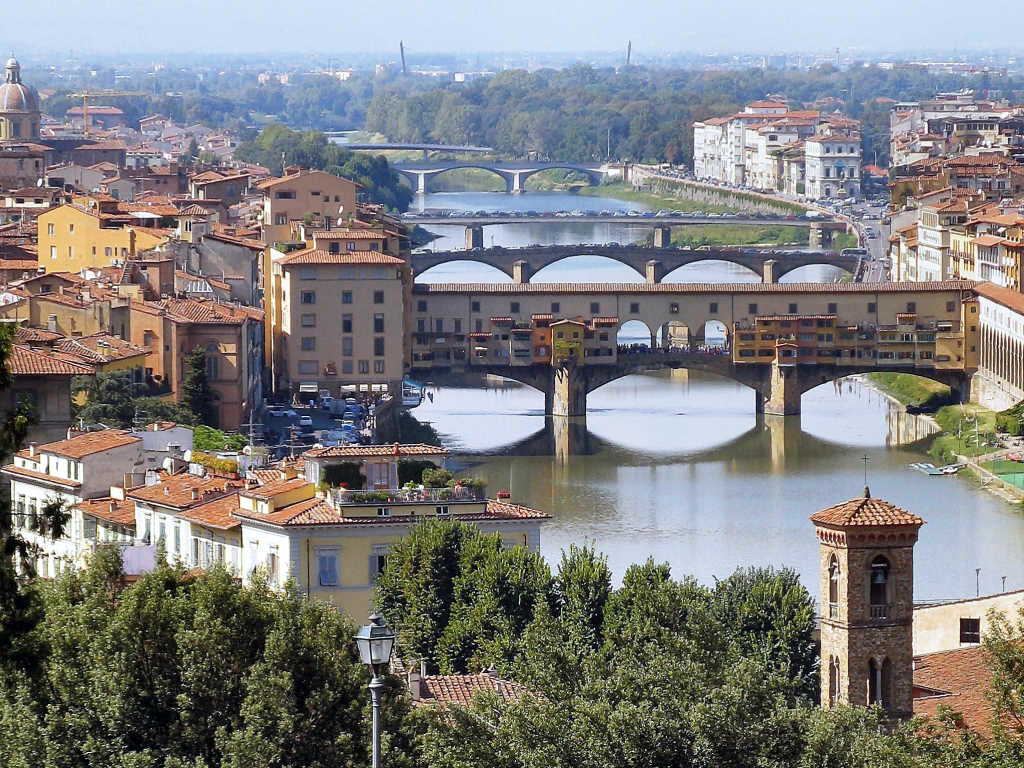 Beautiful view of Florence