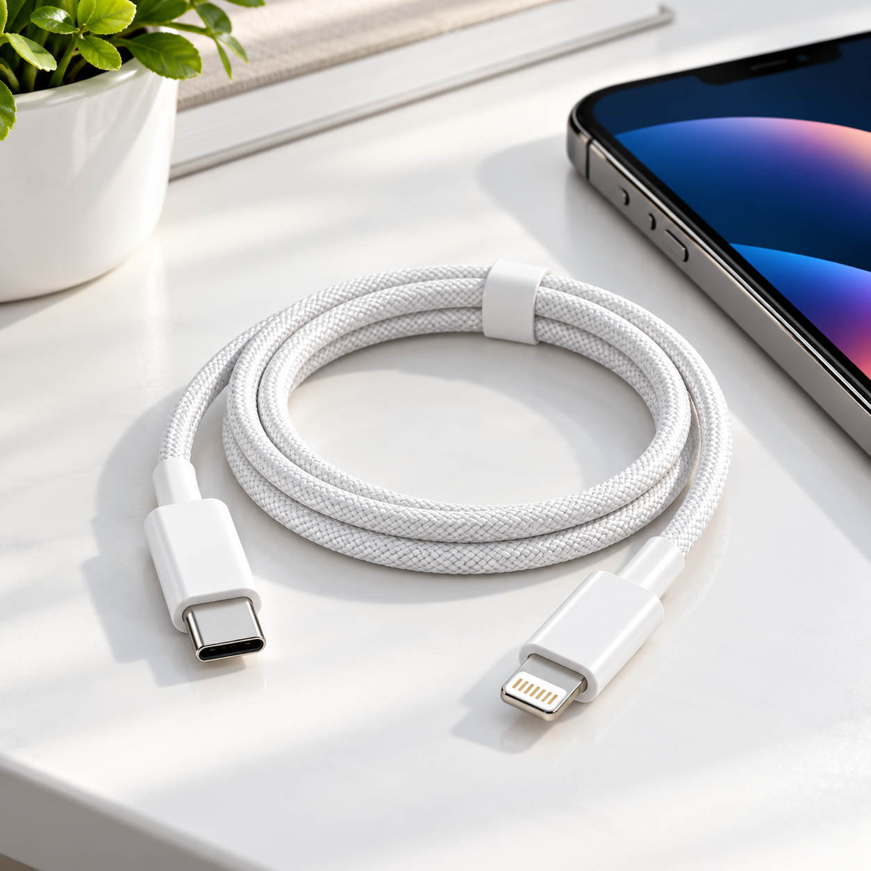 Cabo Duke DU-4035 PD USB-C para Lightning 20W - Confeitaria e Artigos para Festas em Blumenau