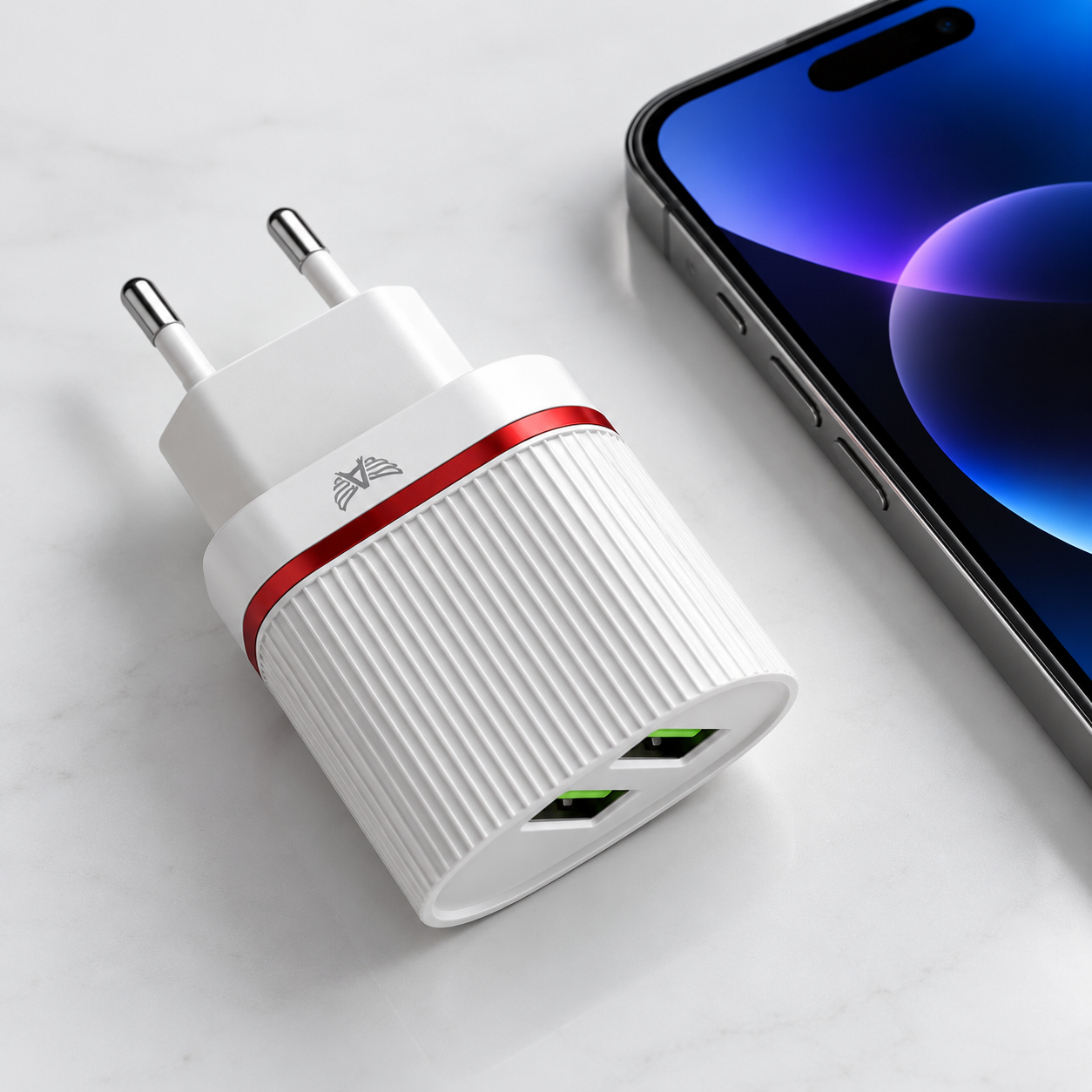 Carregador Rápido Lemox USB-C 6,8A - Confeitaria e Artigos para Festas em Blumenau
