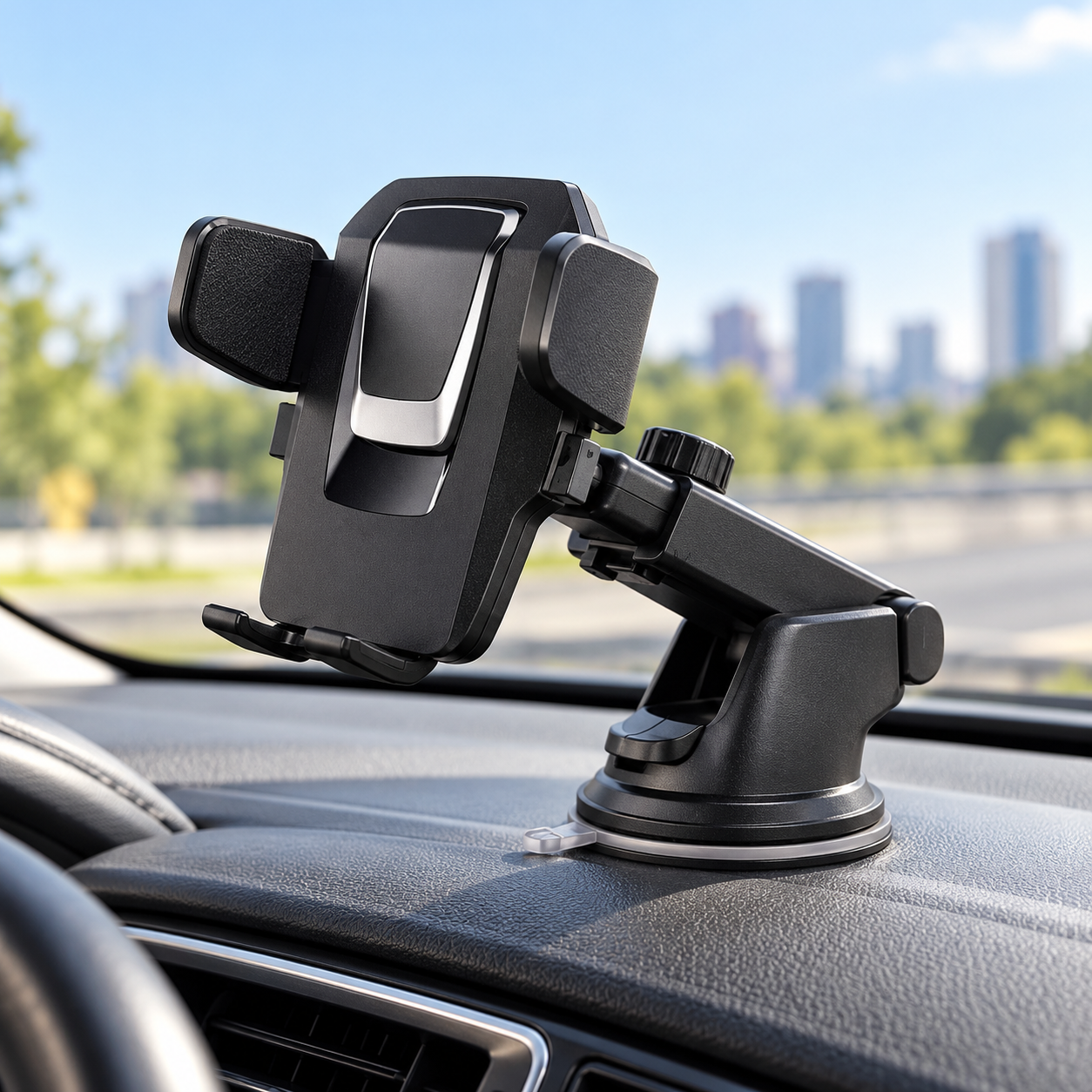 Suporte Veicular Duke para Celular com Ventosa - Confeitaria e Artigos para Festas em Blumenau