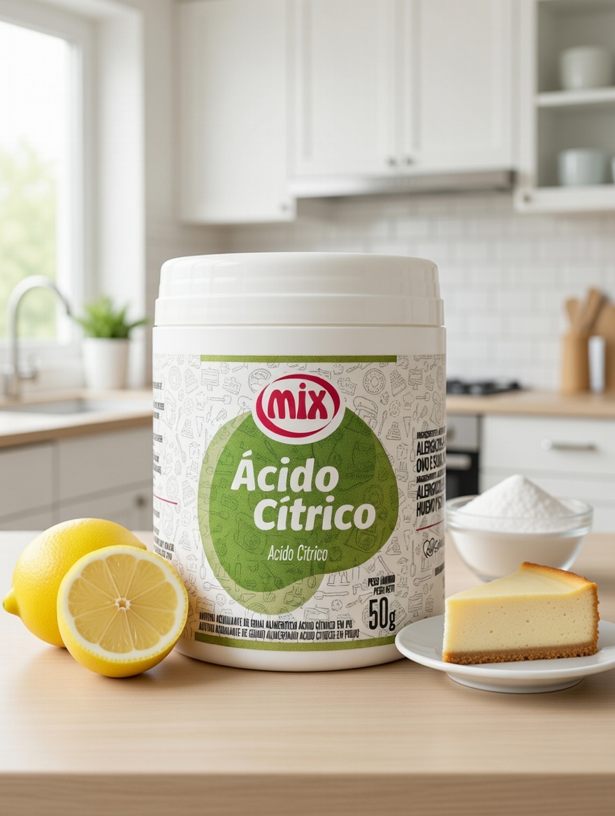 Ácido Cítrico em Pó Mix 50g