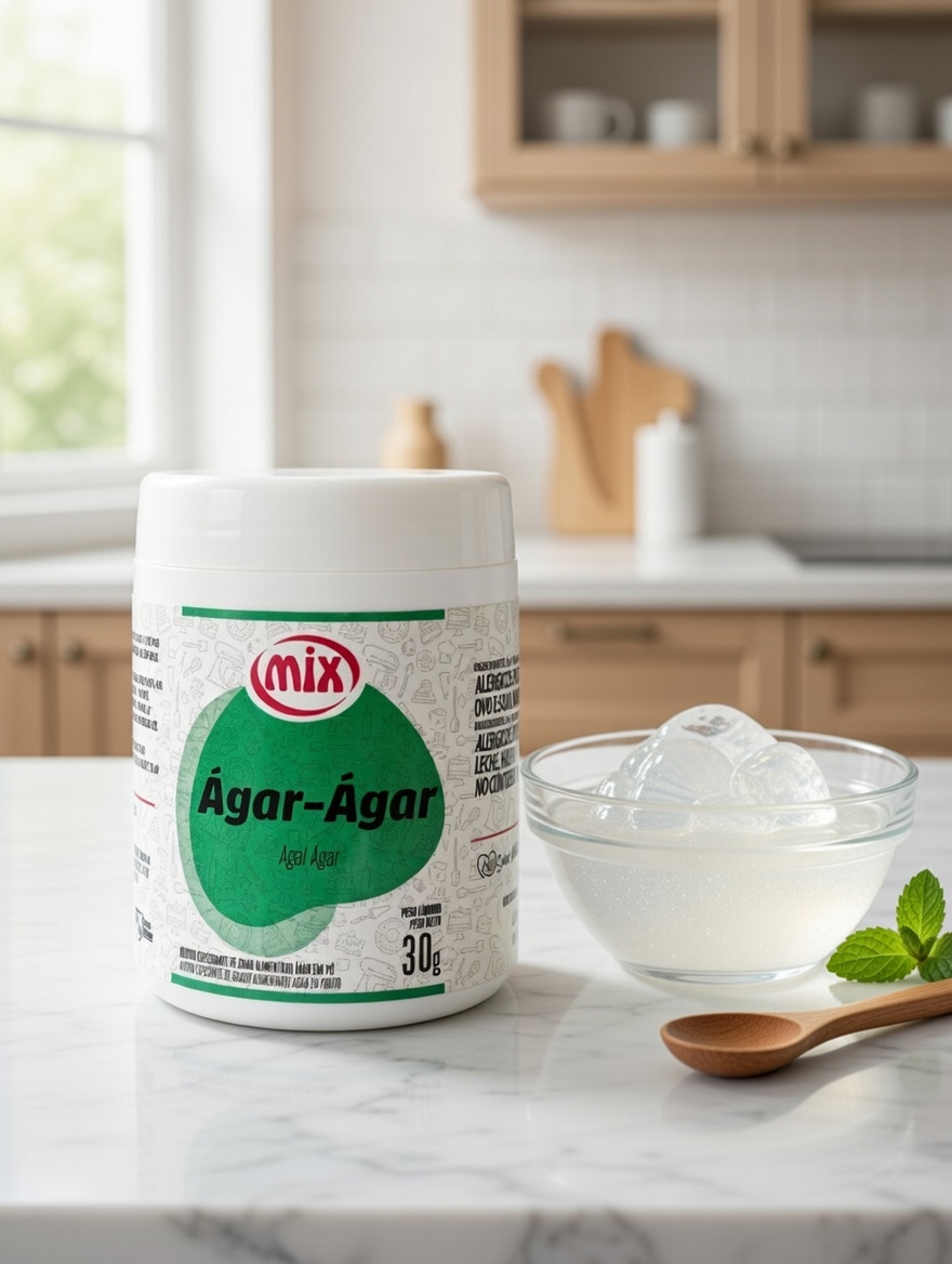 Ágar-Ágar em Pó Mix 30g