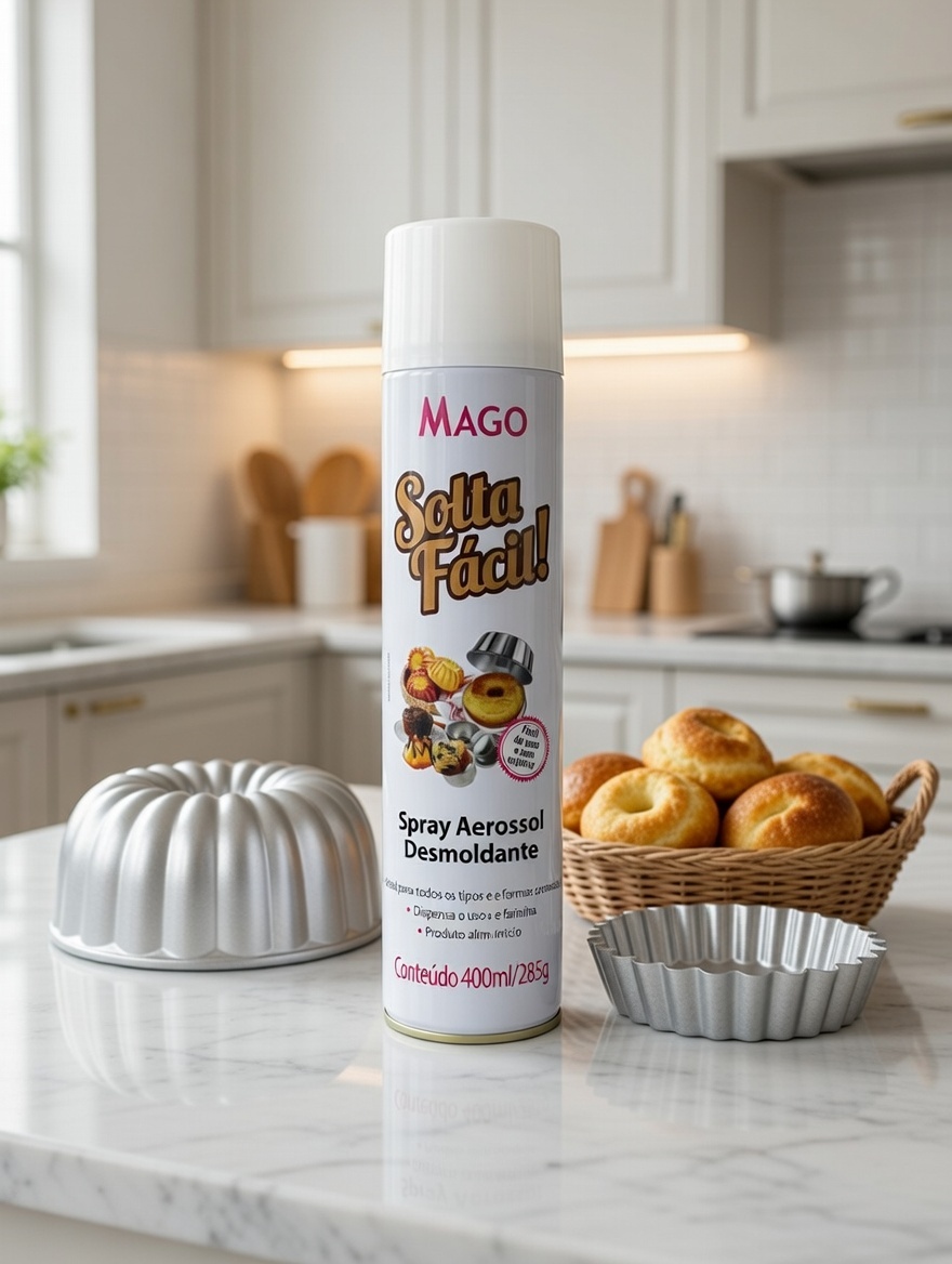 Spray Desmoldante Solta Fácil! Mago 400ml / 285g
