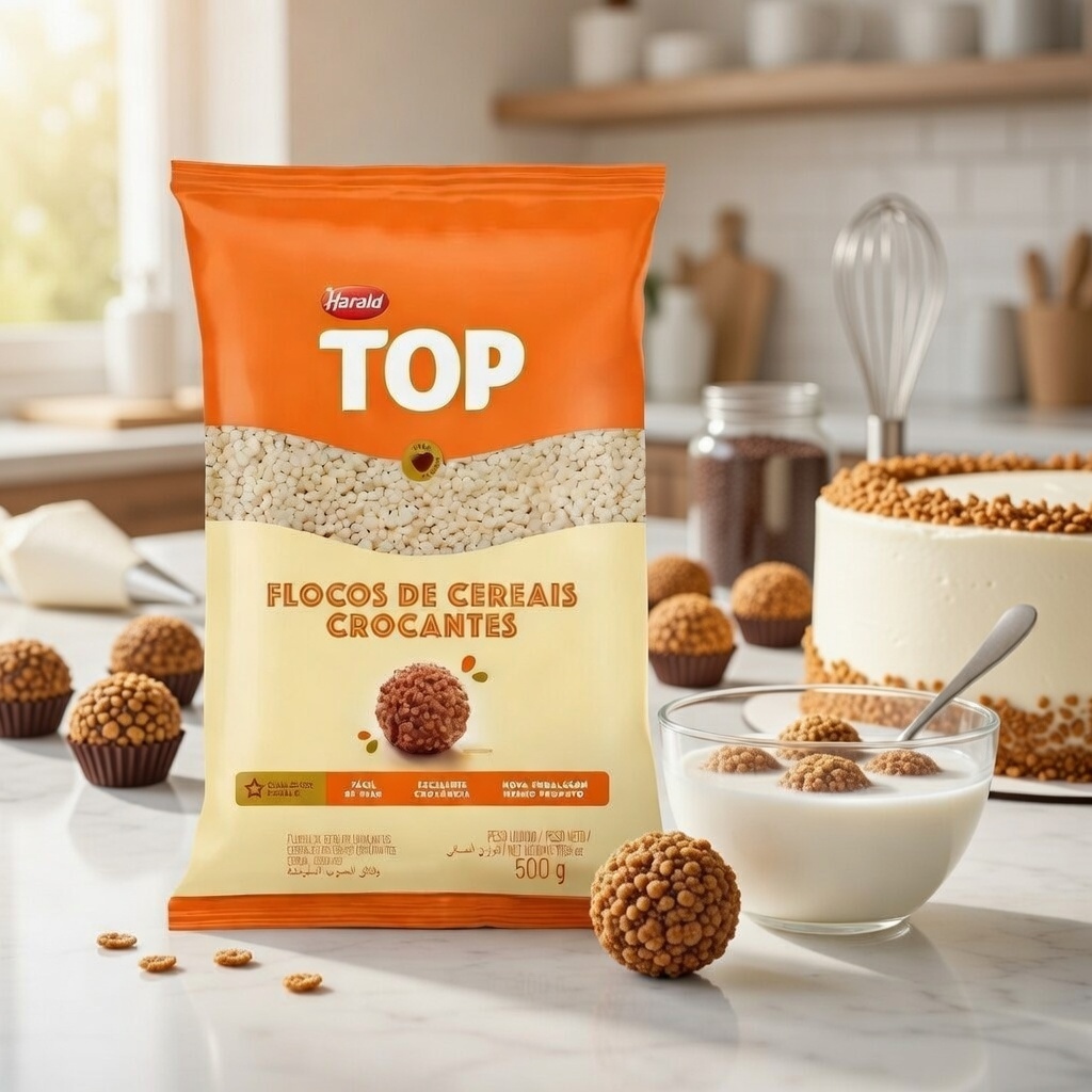 Flocos de Cereais Crocantes Harald TOP