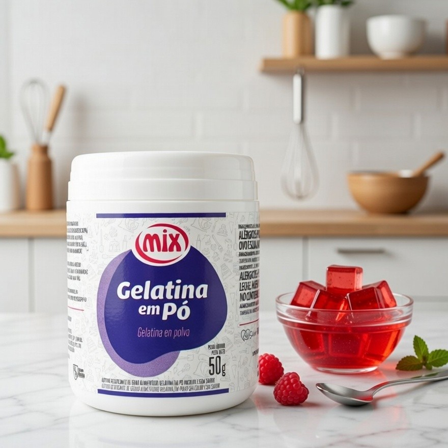 Gelatina em Pó Mix 50g