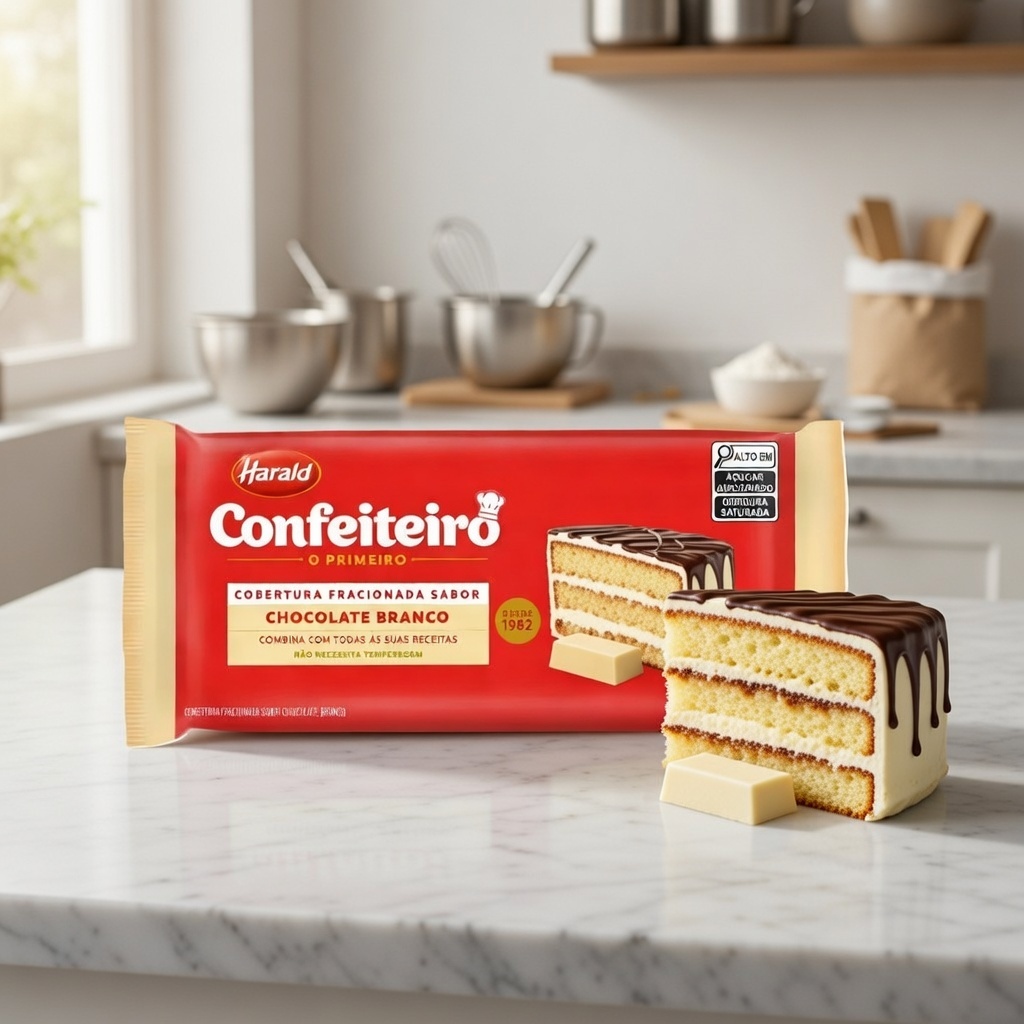 Cobertura Harald Confeiteiro Chocolate 1,01kg