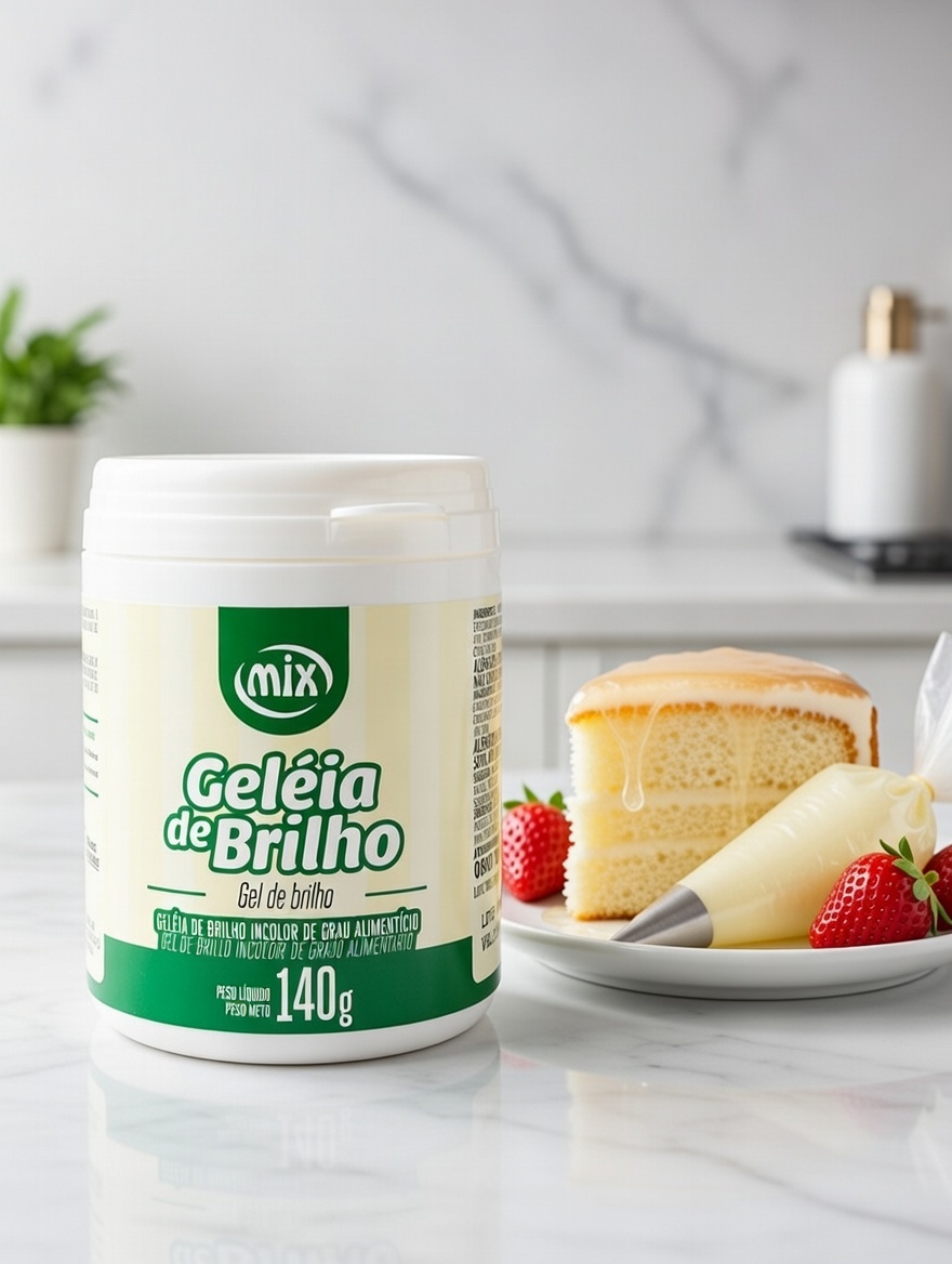 Geléia de Brilho (Gel de Brilho Incolor) Mix 140g