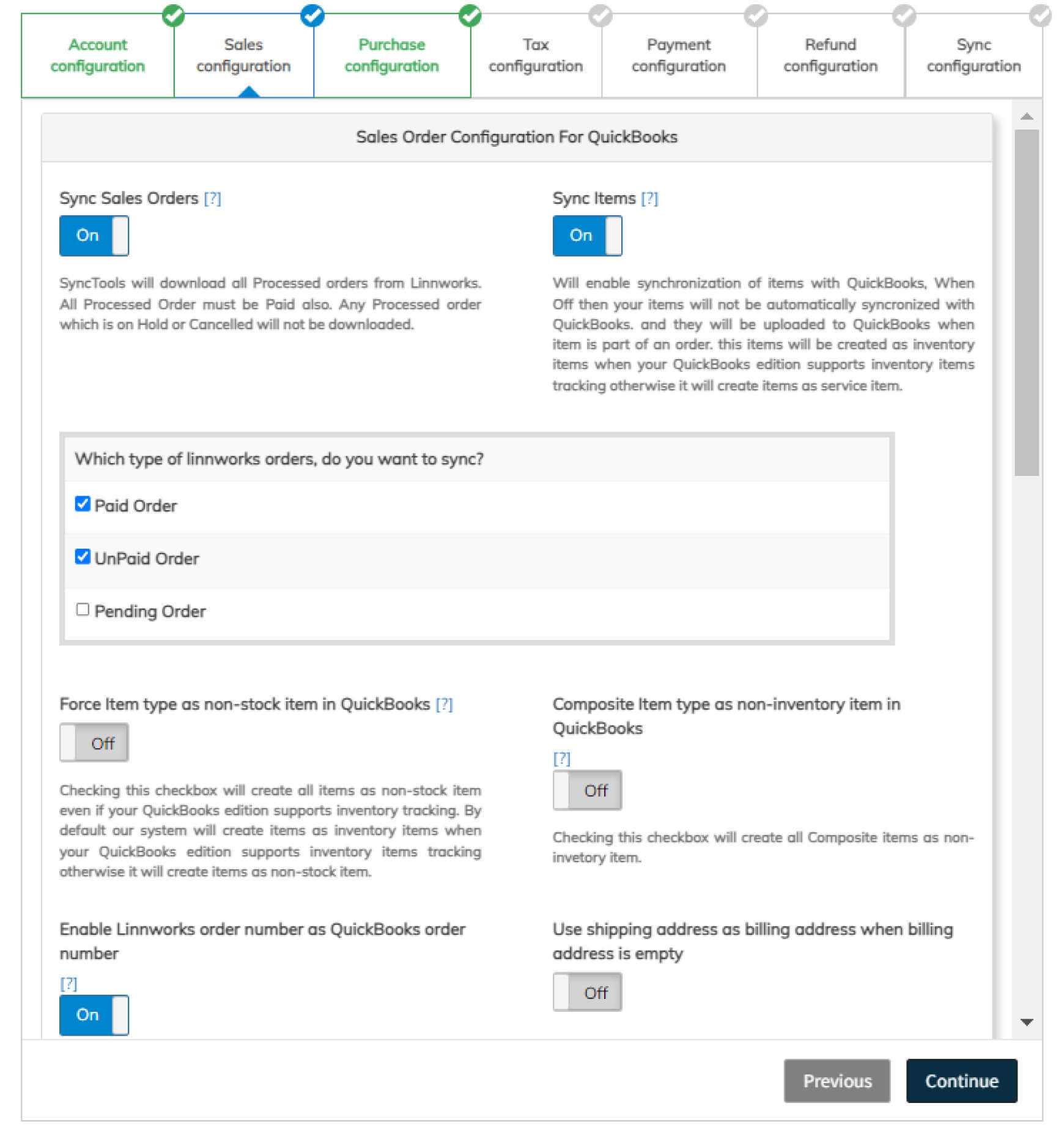 Module 2 - Sales configuration