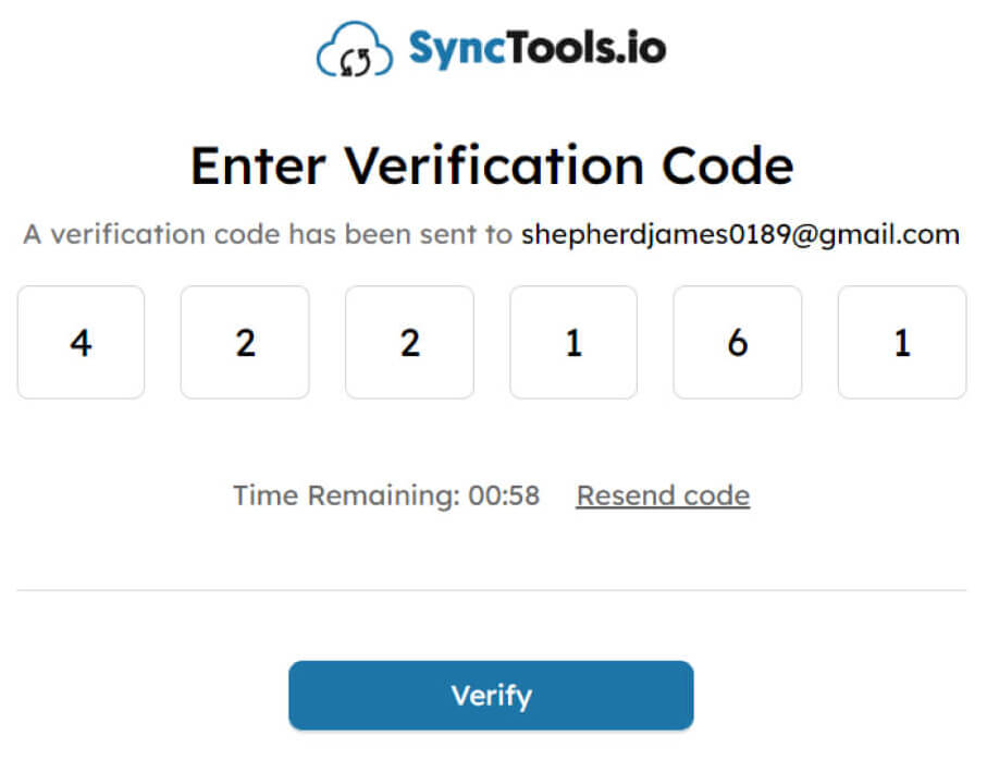 Enter-Verification-Code