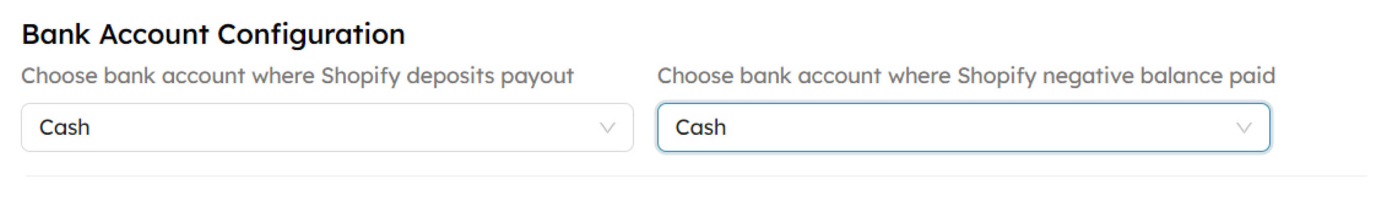 Bank-Acc-Configuration