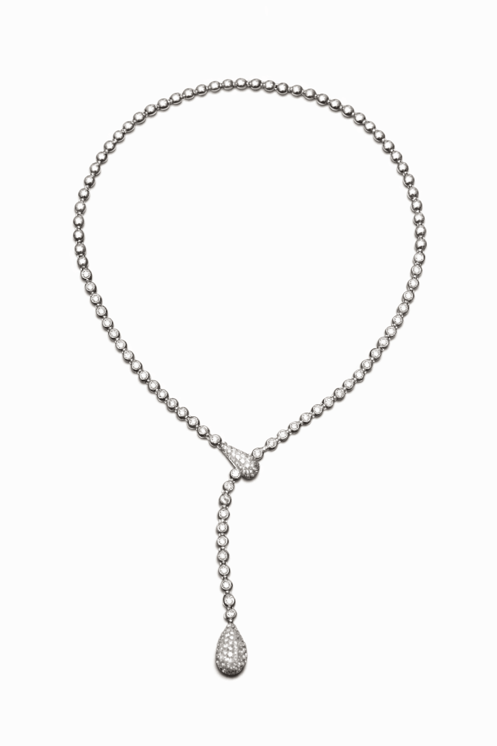 COLLIER ARTICULÉ EN OR GRIS