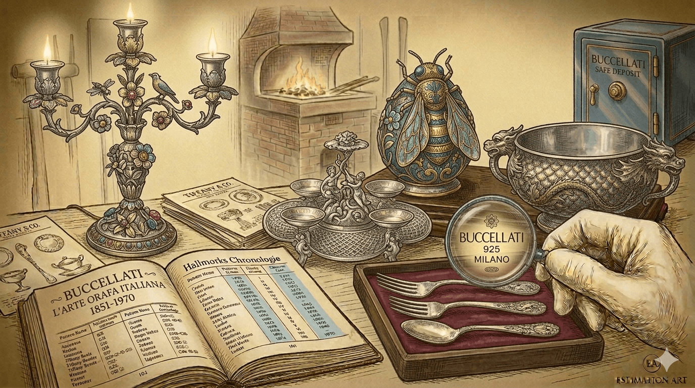 Buccellati — L'Orfèvrerie « Textile » de Milan