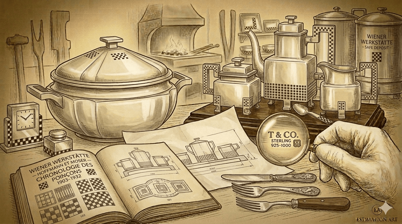 Josef Hoffmann et la Wiener Werkstätte — L'Orfèvrerie Architecturale de Vienne