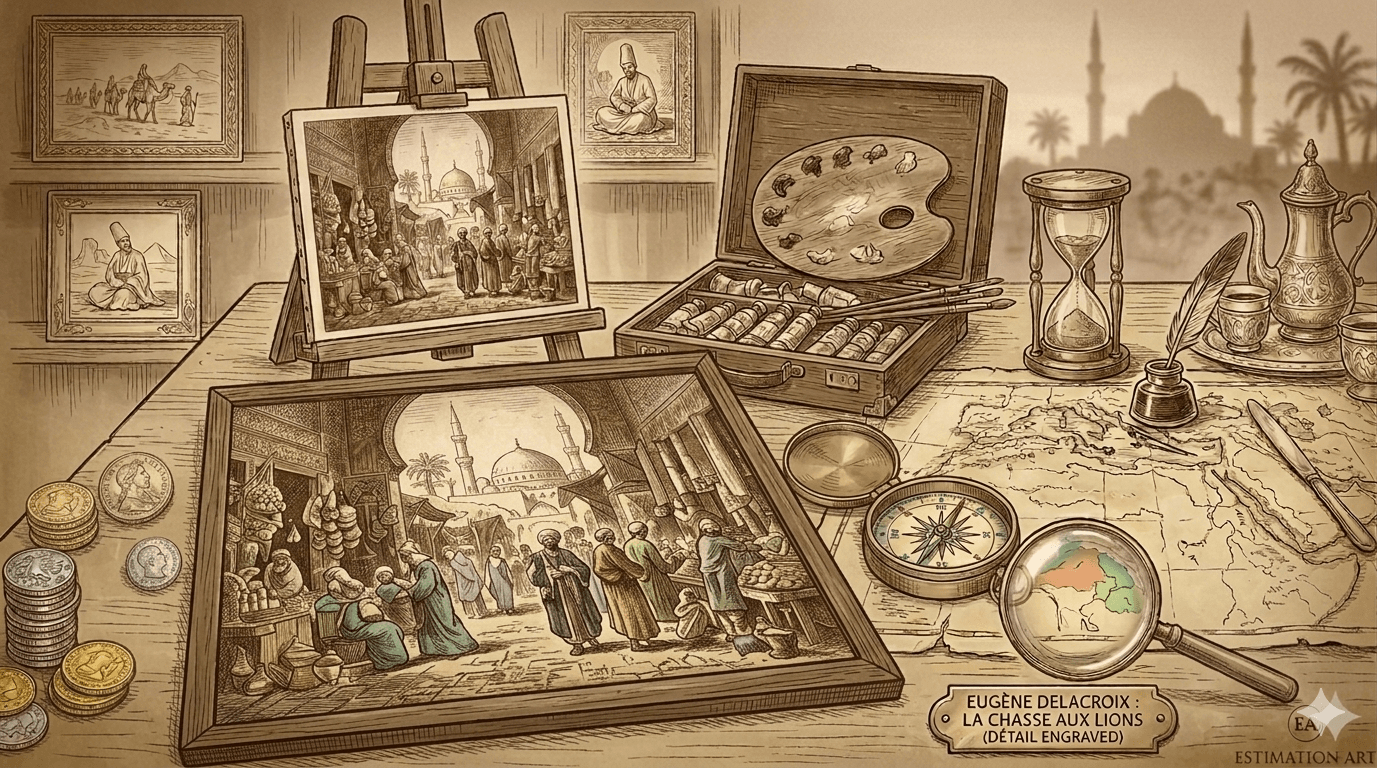 Les peintres orientalistes : cotes et artistes phares
