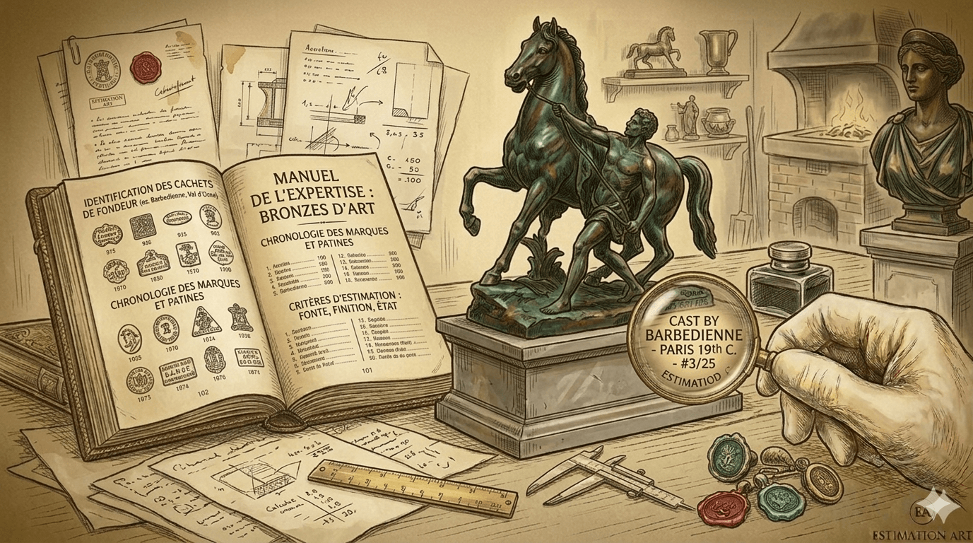 Comment estimer une sculpture en bronze ?