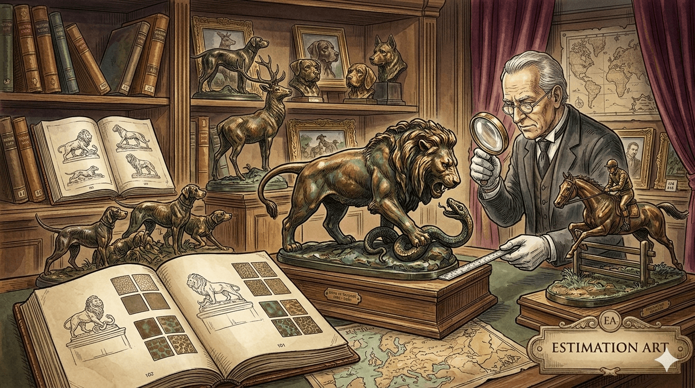 Les bronzes animaliers du XIXe siècle : Barye, Mène, Fratin