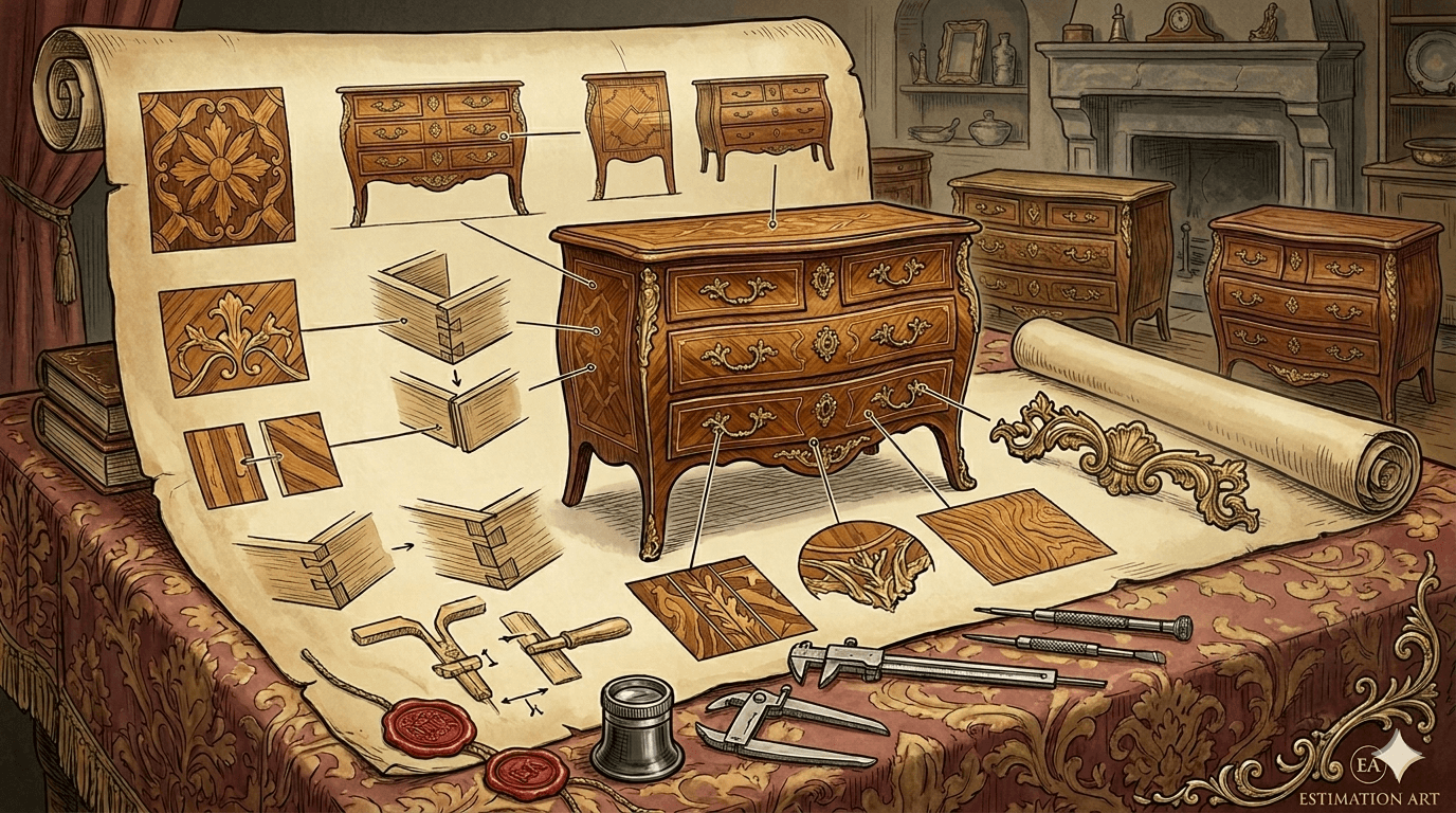 Comment reconnaître une commode d'époque ?