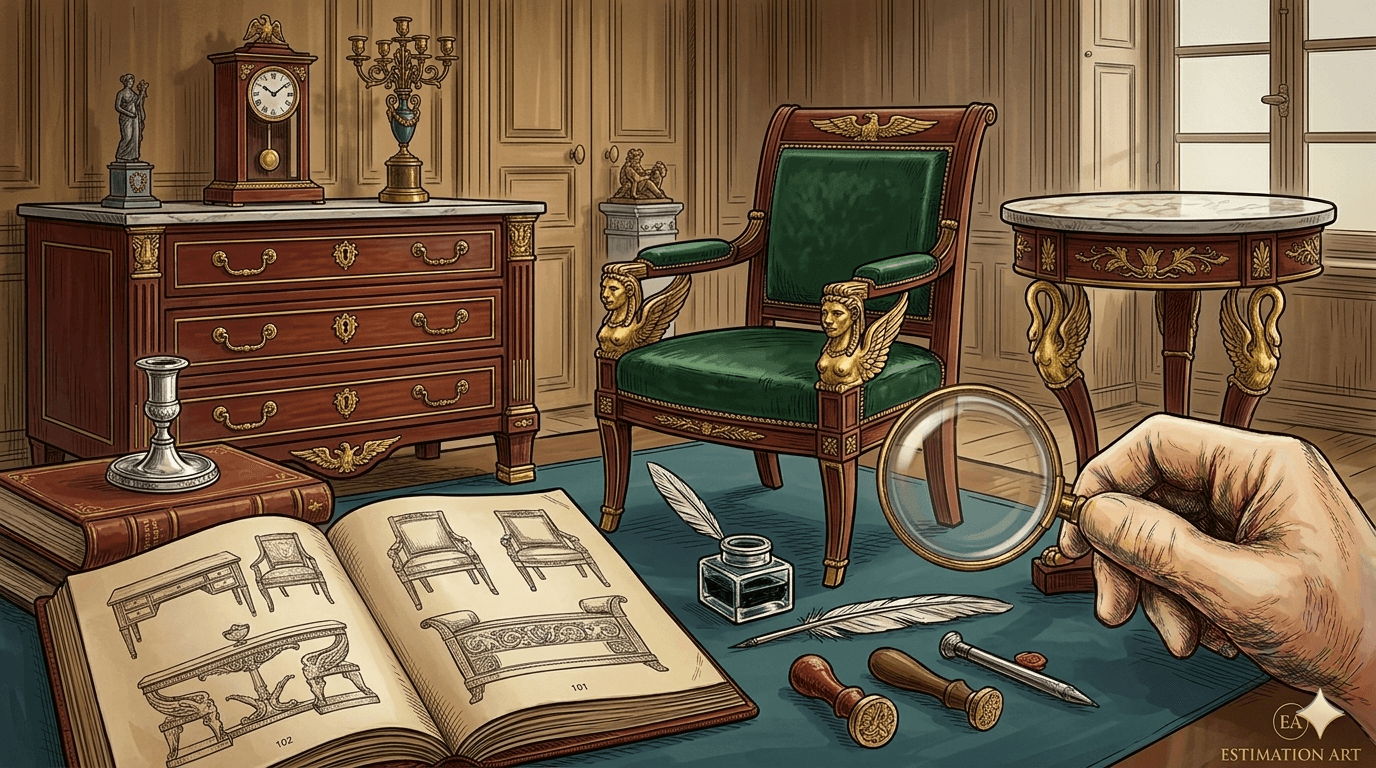 Mobilier Empire et Restauration : guide d'estimation