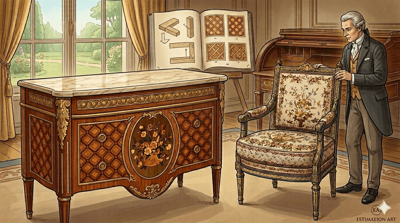 Mobilier Louis XVI : caractéristiques et estimation
