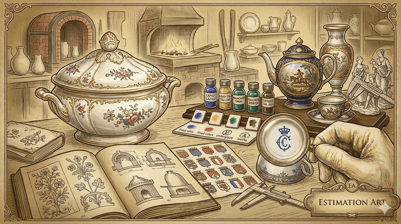 Comment reconnaître de la porcelaine ancienne ?